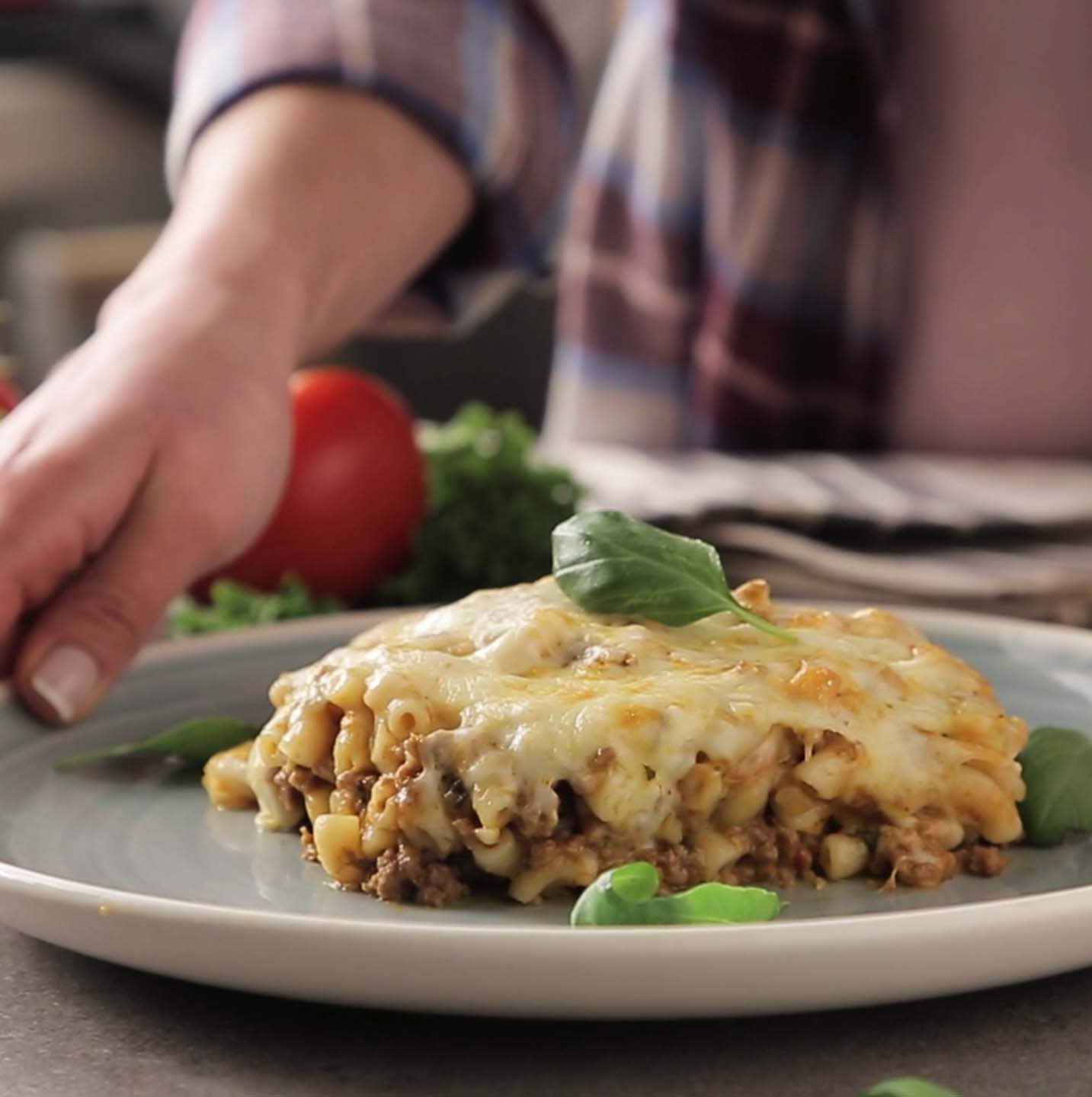 Frico – Pasta with Cheese and Meat Sauce